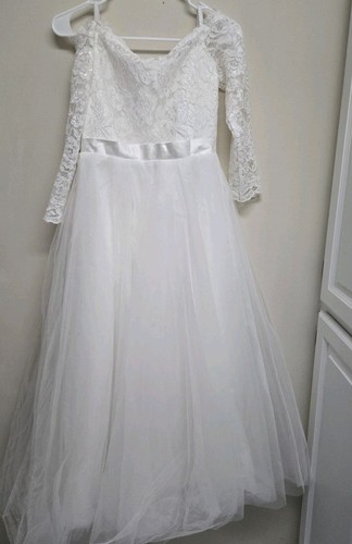New girls formal white - formal,