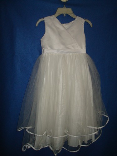 Kid dream fancy white dress - fancy,
